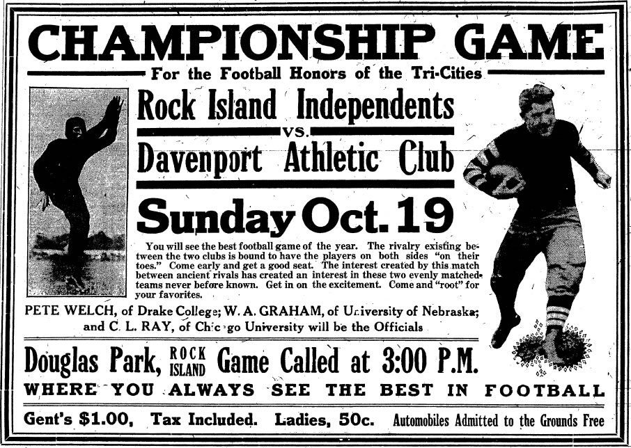 Davenport Daily Times - October 18th 1919