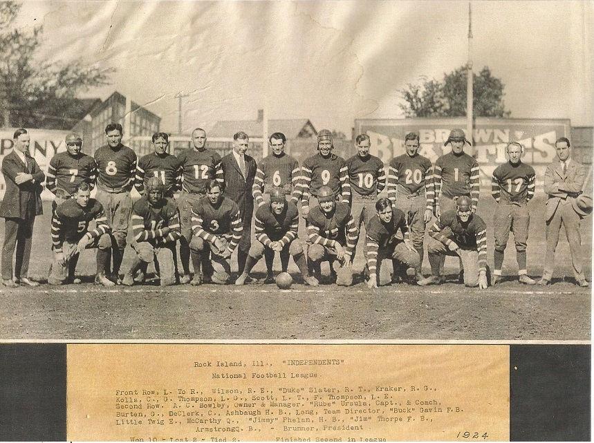 Original 1924 Team Photo - Copyright 2007 RII.com - Submitted by Fred Bird and Joe Kraker Family 12-5-2016